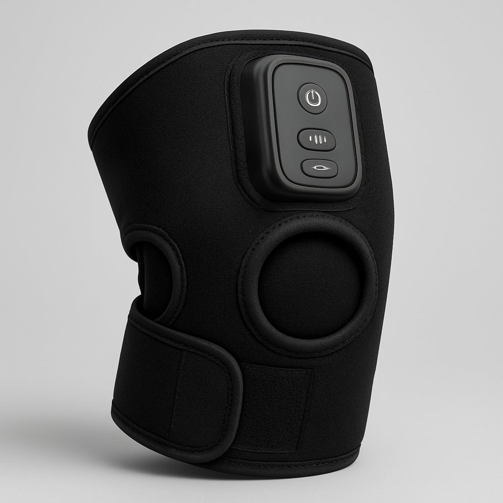 Vibration heat knee wrap